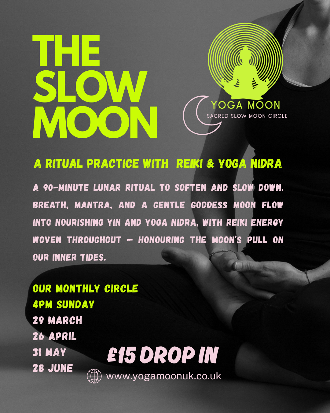 Monthly drop in, pay as you go Yoga. Yoga Nidra, Reiki, slow flow, restorative in Norton, Stockton-on-Tees - suitible for beginners
